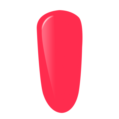 Amostra de verniz rosa fluorescente