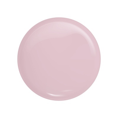 Swatch de verniz rosa suave brilhante