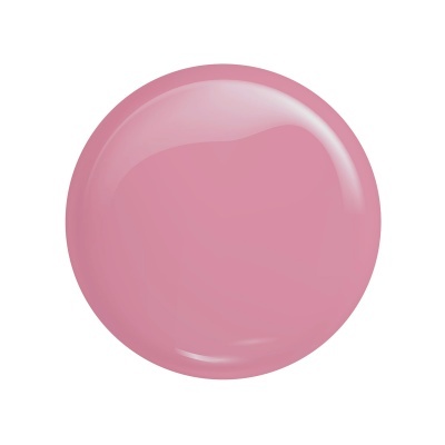 Esfera rosa brilhante sobre fundo branco