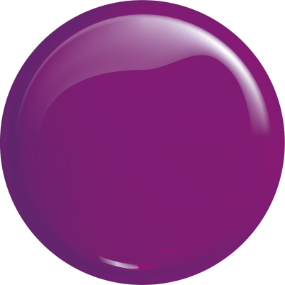 Esfera roxa brilhante lisa