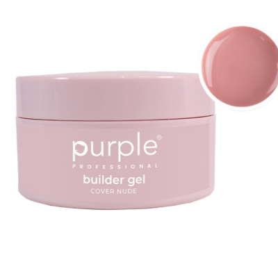 frasco rosa de gel para unhas Builder Gel Cover Nude