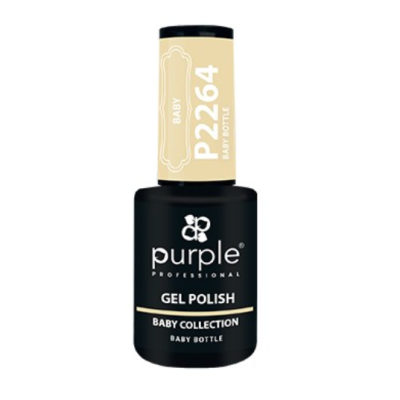 Frasco de verniz em gel da Purple Professional cor P2264 Baby Bottle.