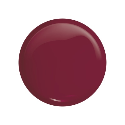 círculo brilhante cor bordô sobre fundo branco