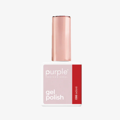 Frasco de verniz gel para unhas Purple Professional cor rosa