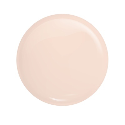 Gota de esmalte de unhas bege claro brilhante