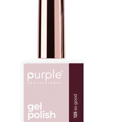 Frasco de verniz gel para unhas Purple Professional de cor 125 so good