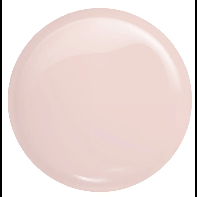 Círculo rosa pálido brilhante sobre fundo branco