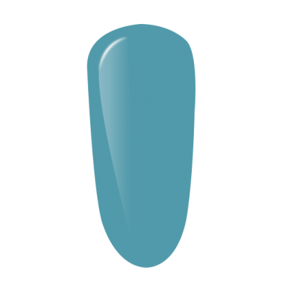 Amostra de verniz para unhas azul turquesa brilhante