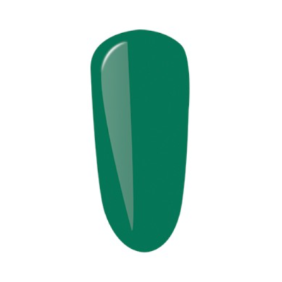 Amostra de verniz para unhas verde escuro brilhante