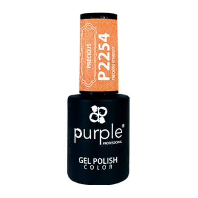 Frasco de verniz gel para unhas Purple Professional cor P2254 Precious Stardust