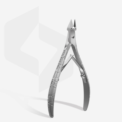 Alicate de aço inoxidável com texto STALEKS PRO SMART 100