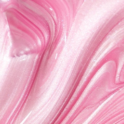 Textura cremosa rosa brilhante com padrão ondulado e efeito perolado