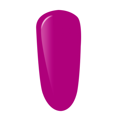 Amostra de verniz de unha cor fúcsia