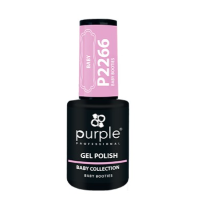 Verniz gel para unhas Purple Professional Baby Booties P2266