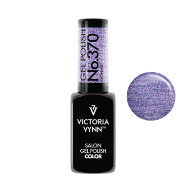 Esmalte em gel roxo holográfico Victoria Vynn No. 370