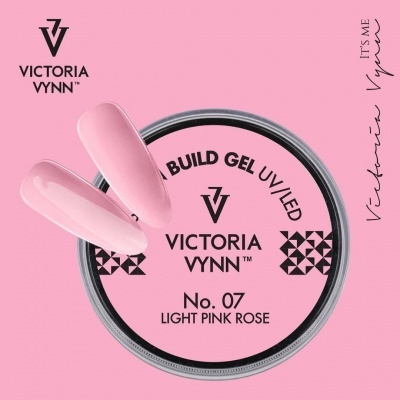 Pote de gel para unhas rosa claro Victoria Vynn
