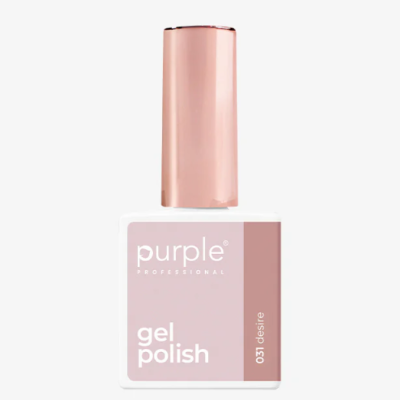 Frasco de verniz gel para unhas rosa
