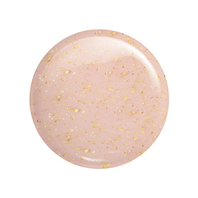 Prato redondo cor de rosa com padrão dourado