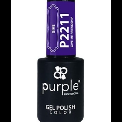 Frasco de verniz gel roxo Purple Professional