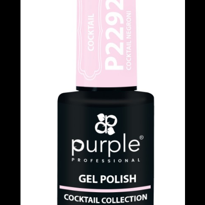 Verniz gel para unhas Purple Professional cor P22292 cocktail negroni