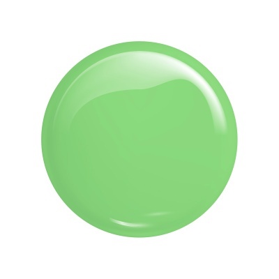 círculo verde brilhante com efeito de luz