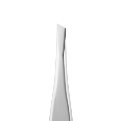 Pinça metálica com ponta inclinada