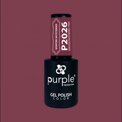 Verniz gel para unhas roxo Purple Professional com código P2026