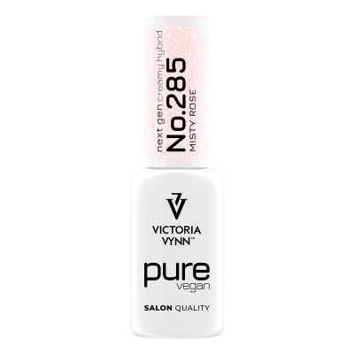 Frasco de verniz para unhas Victoria Vynn Pure Vegan no tom Misty Rose