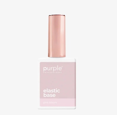 Frasco de verniz para unhas Purple elastic base cor rosa