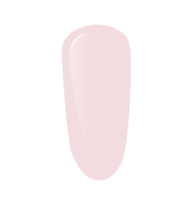 Amostra de verniz de unhas rosa claro brilhante