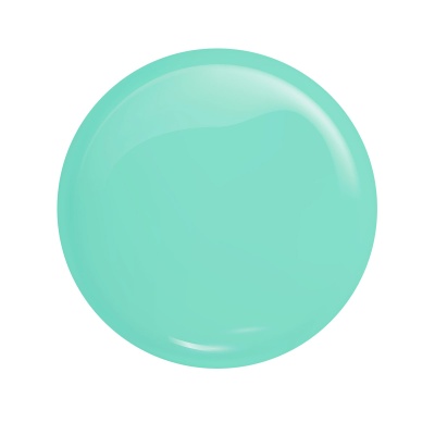 Pinta de verniz azul turquesa brilhante