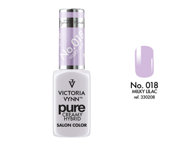 Verniz unhas Victoria Vynn Pure Creamy Hybrid cor lilás clara