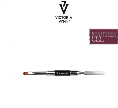 Ferramenta dupla para unhas com pincel e espátula VICTORIA VYNN MASTER GEL
