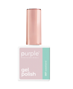 Frasco de verniz gel Purple Professional Sweetend 059 com tampa cor de rosa dourado