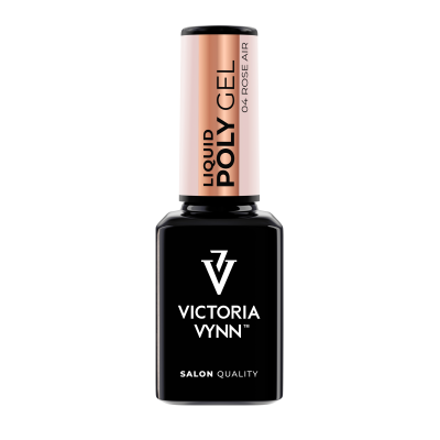 Frasco de verniz de unhas Victoria Vynn Liquid Poly Gel cor Rose Air