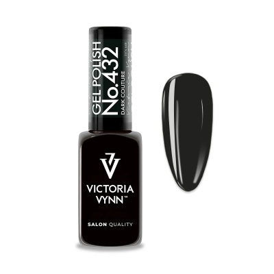 Esmalte gel preto nº 432 Victoria Vynn