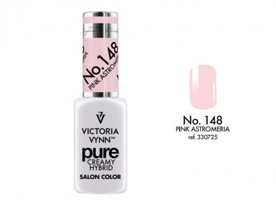 Verniz de unhas Victoria Vynn Pure Creamy Hybrid cor rosa No. 148 Pink Astromeria