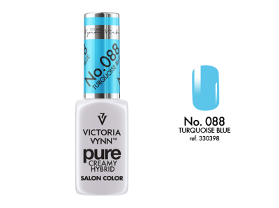 Frasco de verniz de unhas azul turquesa Victoria Vynn