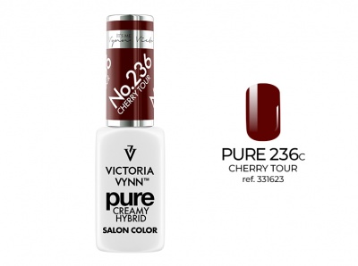 Esmalte de unhas Victoria Vynn na cor castanha escura Cherry Tour