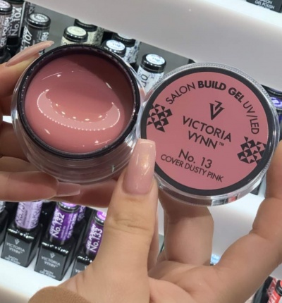 Frasco de gel para unhas rosa Victoria Vynn