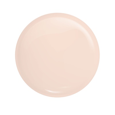 Gota de esmalte de unhas bege claro brilhante