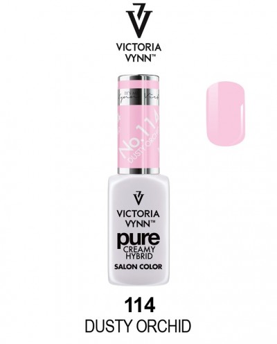 Verniz gel VICTORIA VYNN cor 114 Dusty Orchid rosa claro