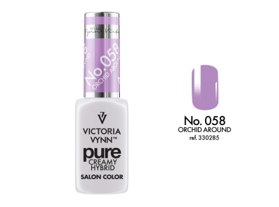 Verniz de unhas lilás Victoria Vynn Pure Creamy Hybrid