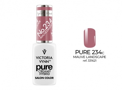 Frasco de verniz para unhas Victoria Vynn Pure Creamy Hybrid cor Mauve Landscape