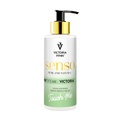 Frasco de creme hidratante para mãos e corpo Victoria Vynn senso Touch Me