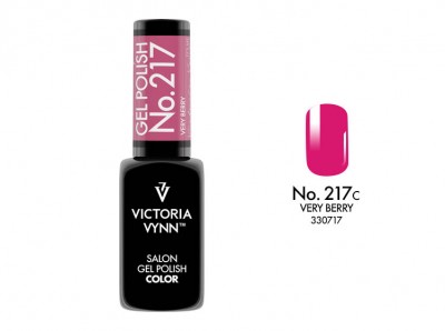 Frasco de verniz gel Victoria Vynn cor rosa Very Berry No. 217c