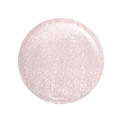Prato redondo rosa com padrão marmoreado branco