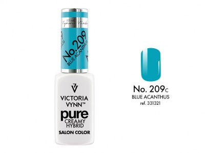 Frasco de verniz para unhas Victoria Vynn azul claro No. 209c