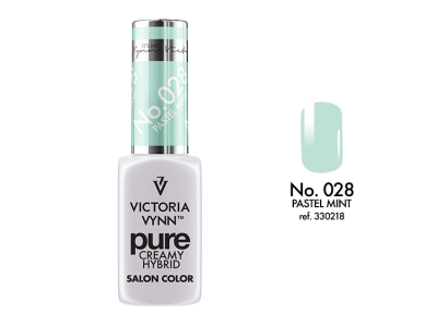 Frasco de verniz de unhas azul pastel da VICTORIA VYNN