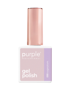 Frasco de esmalte gel Purple Professional cor 055 Sugarlum